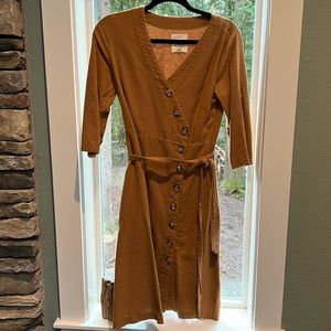 Button up dress